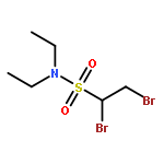 Ethanesulfonamide, 1,2-dibromo-N,N-diethyl-