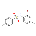 Benzenesulfonamide, N-(2-bromo-4-methylphenyl)-4-methyl-