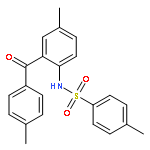 BENZENESULFONAMIDE, 4-METHYL-N-[4-METHYL-2-(4-METHYLBENZOYL)PHENYL]-