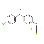 (4-Chlorophenyl)(4-(trifluoromethoxy)phenyl)methanone