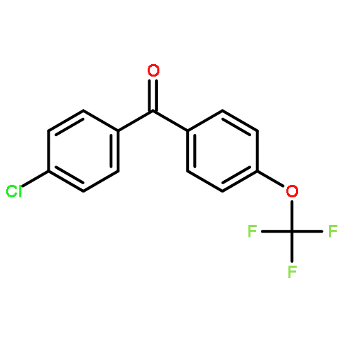 (4-Chlorophenyl)(4-(trifluoromethoxy)phenyl)methanone