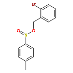 Benzenesulfinic acid, 4-methyl-, (2-bromophenyl)methyl ester