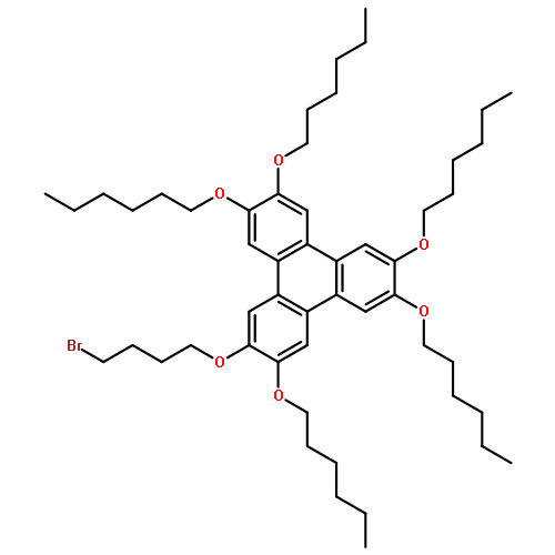 TRIPHENYLENE, 2-(4-BROMOBUTOXY)-3,6,7,10,11-PENTAKIS(HEXYLOXY)-