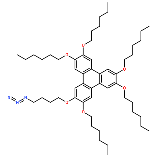 Triphenylene, 2-(4-azidobutoxy)-3,6,7,10,11-pentakis(hexyloxy)-