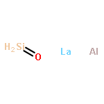 Aluminum lanthanum silicon oxide