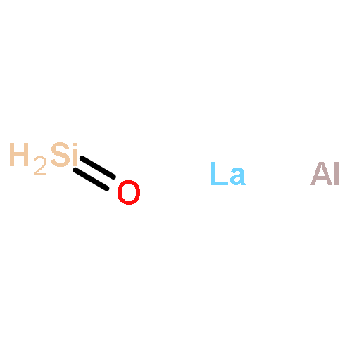 Aluminum lanthanum silicon oxide