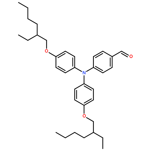 Benzaldehyde, 4-[bis[4-[(2-ethylhexyl)oxy]phenyl]amino]-