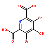 2,6-PYRIDINEDICARBOXYLIC ACID, 3,5-DIBROMO-4-HYDROXY-