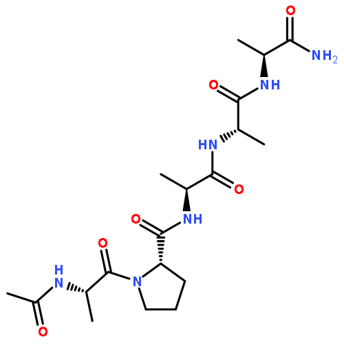 L-ALANINAMIDE, N-ACETYL-L-ALANYL-L-PROLYL-L-ALANYL-L-ALANYL-