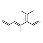 3,5-Hexadienal, 3-methyl-2-(1-methylethylidene)-