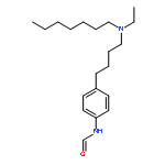 FORMAMIDE, N-[4-[4-(ETHYLHEPTYLAMINO)BUTYL]PHENYL]-