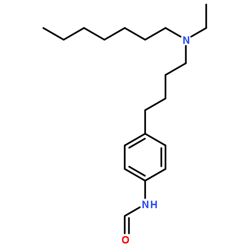 FORMAMIDE, N-[4-[4-(ETHYLHEPTYLAMINO)BUTYL]PHENYL]-