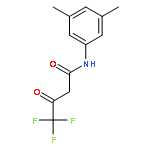 Butanamide, N-(3,5-dimethylphenyl)-4,4,4-trifluoro-3-oxo-