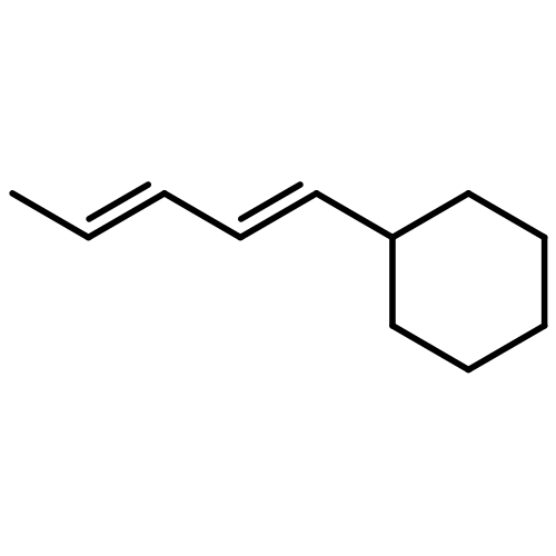 Cyclohexane, (1E,3E)-1,3-pentadienyl-