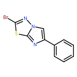 IMIDAZO[2,1-B]-1,3,4-THIADIAZOLE, 2-BROMO-6-PHENYL-