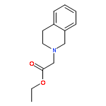 2(1H)-Isoquinolineacetic acid, 3,4-dihydro-, ethyl ester