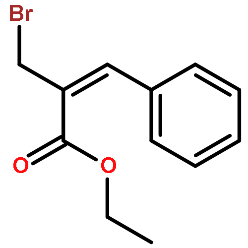 2-Propenoic acid, 2-(bromomethyl)-3-phenyl-, ethyl ester, (2Z)-