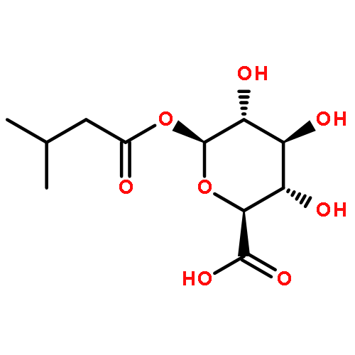 b-D-Glucopyranuronic acid,1-(3-methylbutanoate)