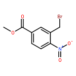 Benzoic acid, 3-(bromomethyl)-4-nitro-, methyl ester