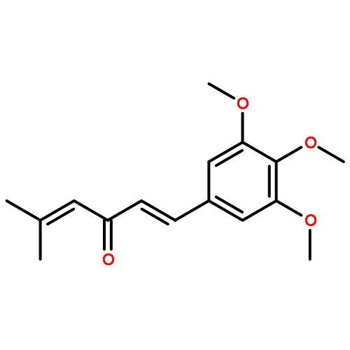 1,4-HEXADIEN-3-ONE, 5-METHYL-1-(3,4,5-TRIMETHOXYPHENYL)-, (E)-