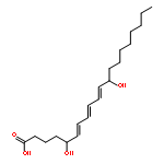 6,8,10-Eicosatrienoicacid, 5,12-dihydroxy-, (5S,6E,8E,10Z,12R)-