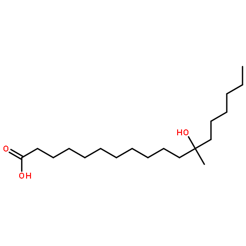 Octadecanoic acid, 12-hydroxy-12-methyl-