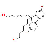 9H-Fluorene-9,9-dihexanol, 2,7-dibromo-