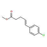 4-Pentenoic acid, 5-(4-chlorophenyl)-, methyl ester, (4E)-