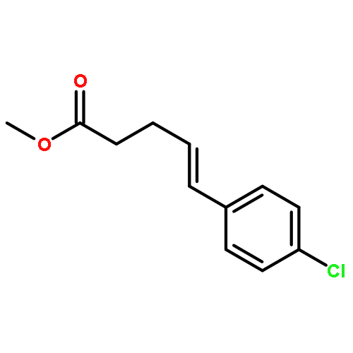 4-Pentenoic acid, 5-(4-chlorophenyl)-, methyl ester, (4E)-