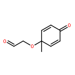 ACETALDEHYDE, 2-[(1-METHYL-4-OXO-2,5-CYCLOHEXADIEN-1-YL)OXY]-