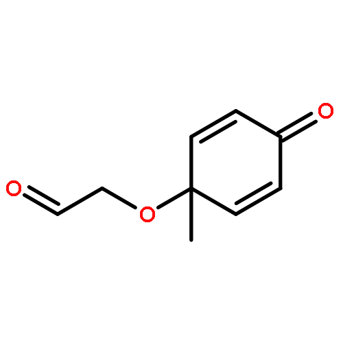 ACETALDEHYDE, 2-[(1-METHYL-4-OXO-2,5-CYCLOHEXADIEN-1-YL)OXY]-