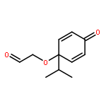 ACETALDEHYDE, 2-[[1-(1-METHYLETHYL)-4-OXO-2,5-CYCLOHEXADIEN-1-YL]OXY]-