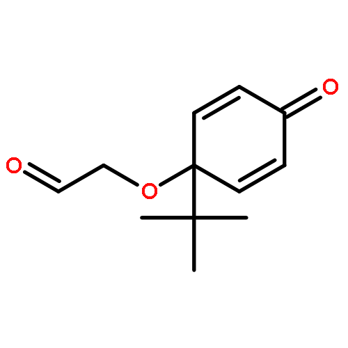 ACETALDEHYDE, 2-[[1-(1,1-DIMETHYLETHYL)-4-OXO-2,5-CYCLOHEXADIEN-1-YL]OXY]-