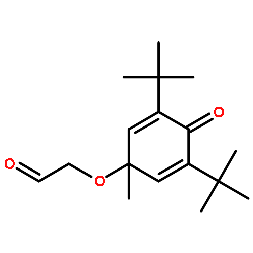 ACETALDEHYDE, 2-[[3,5-BIS(1,1-DIMETHYLETHYL)-1-METHYL-4-OXO-2,5-CYCLOHEXADIEN-1-YL]OXY]-