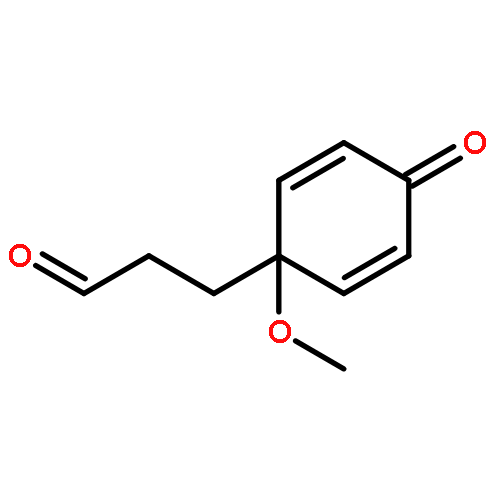 2,5-CYCLOHEXADIENE-1-PROPANAL, 1-METHOXY-4-OXO-