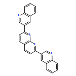 1,8-NAPHTHYRIDINE, 2,7-DI-3-QUINOLINYL-