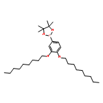 1,3,2-DIOXABOROLANE, 2-[3,4-BIS(NONYLOXY)PHENYL]-4,4,5,5-TETRAMETHYL-