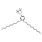 1,3,2-Dioxaborolane, 2-[3,4-bis(decyloxy)phenyl]-4,4,5,5-tetramethyl-