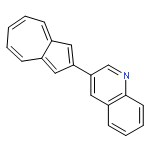 QUINOLINE, 3-(2-AZULENYL)-