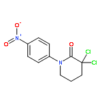 3,3-dichloro-1-(4-nitrophenyl)piperidin-2-one