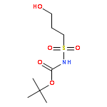 Carbamic acid, [(3-hydroxypropyl)sulfonyl]-, 1,1-dimethylethyl ester