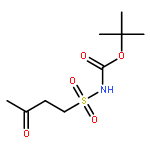 Carbamic acid, [(3-oxobutyl)sulfonyl]-, 1,1-dimethylethyl ester