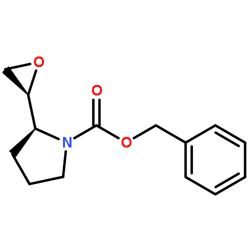 1-PYRROLIDINECARBOXYLIC ACID, 2-(2S)-OXIRANYL-, PHENYLMETHYL ESTER, (2S)-