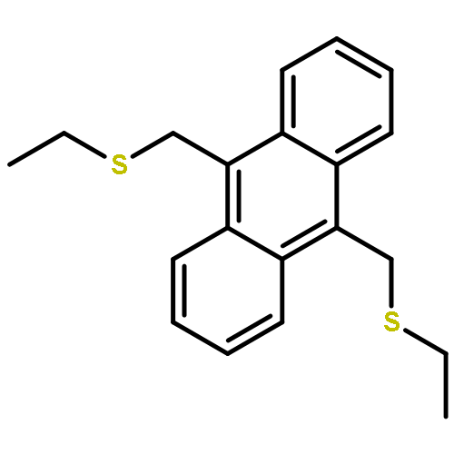 Anthracene, 9,10-bis[(ethylthio)methyl]-