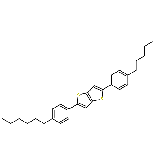 Thieno[3,2-b]thiophene, 2,5-bis(4-hexylphenyl)-