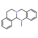 6H-Isoquino[1,2-b]quinazoline, 5,8,13,13a-tetrahydro-13-methyl-