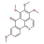 7H-Dibenzo[de,h]quinolin-7-one,4,5,6,9-tetramethoxy-