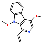 1-Ethenyl-4,9-dimethoxy-9H-pyrido[3,4-b]indole