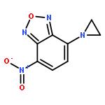 2,1,3-Benzoxadiazole, 4-(1-aziridinyl)-7-nitro-