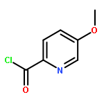 2-Pyridinecarbonylchloride, 5-methoxy-